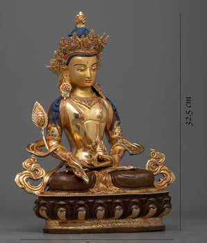 Shri Garbha Bodhisattva Statue | Embrace the Divine Essence of Pure Wisdom and Compassion