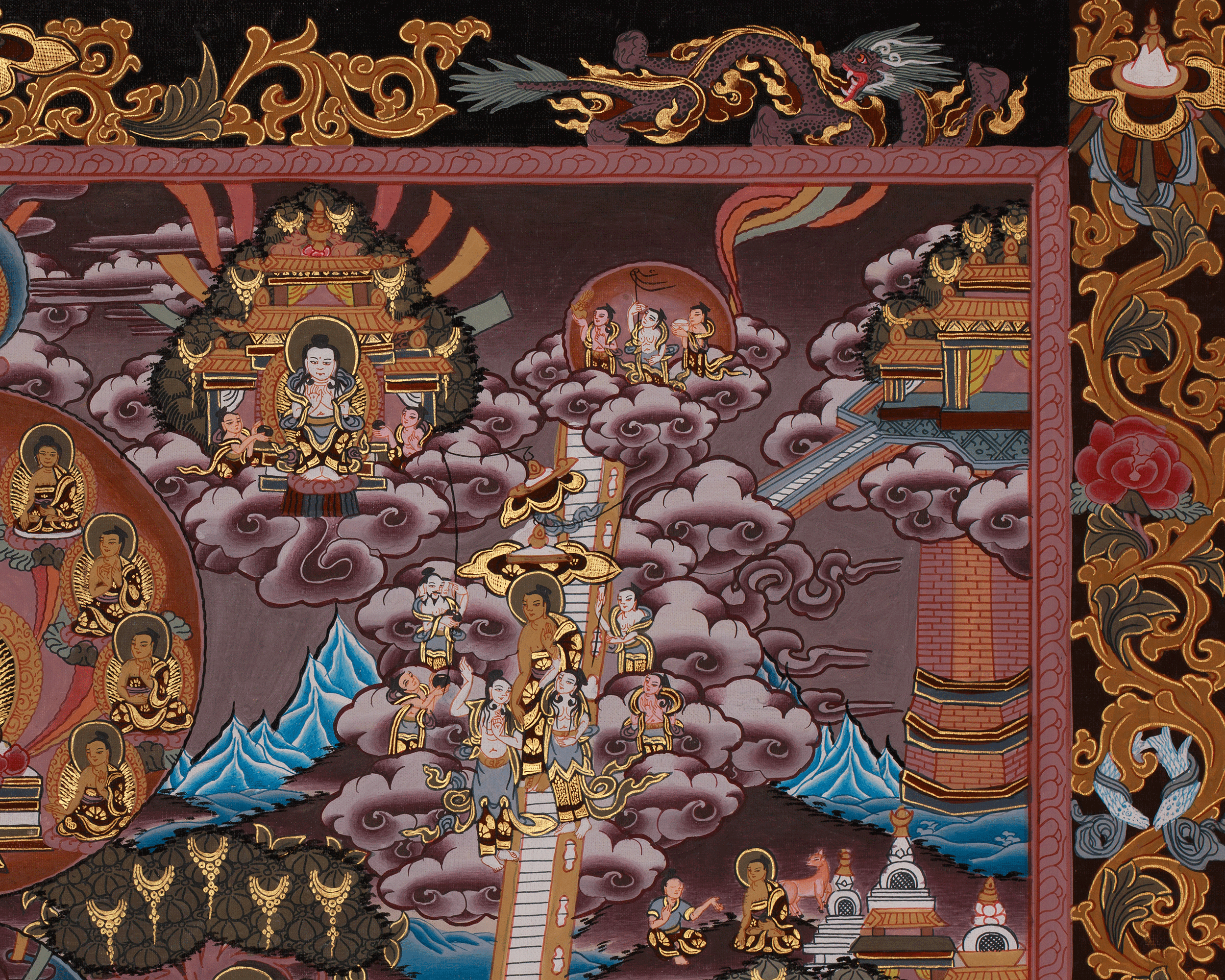 Traditional Art of Buddha's Life History | A Journey to Enlightenment