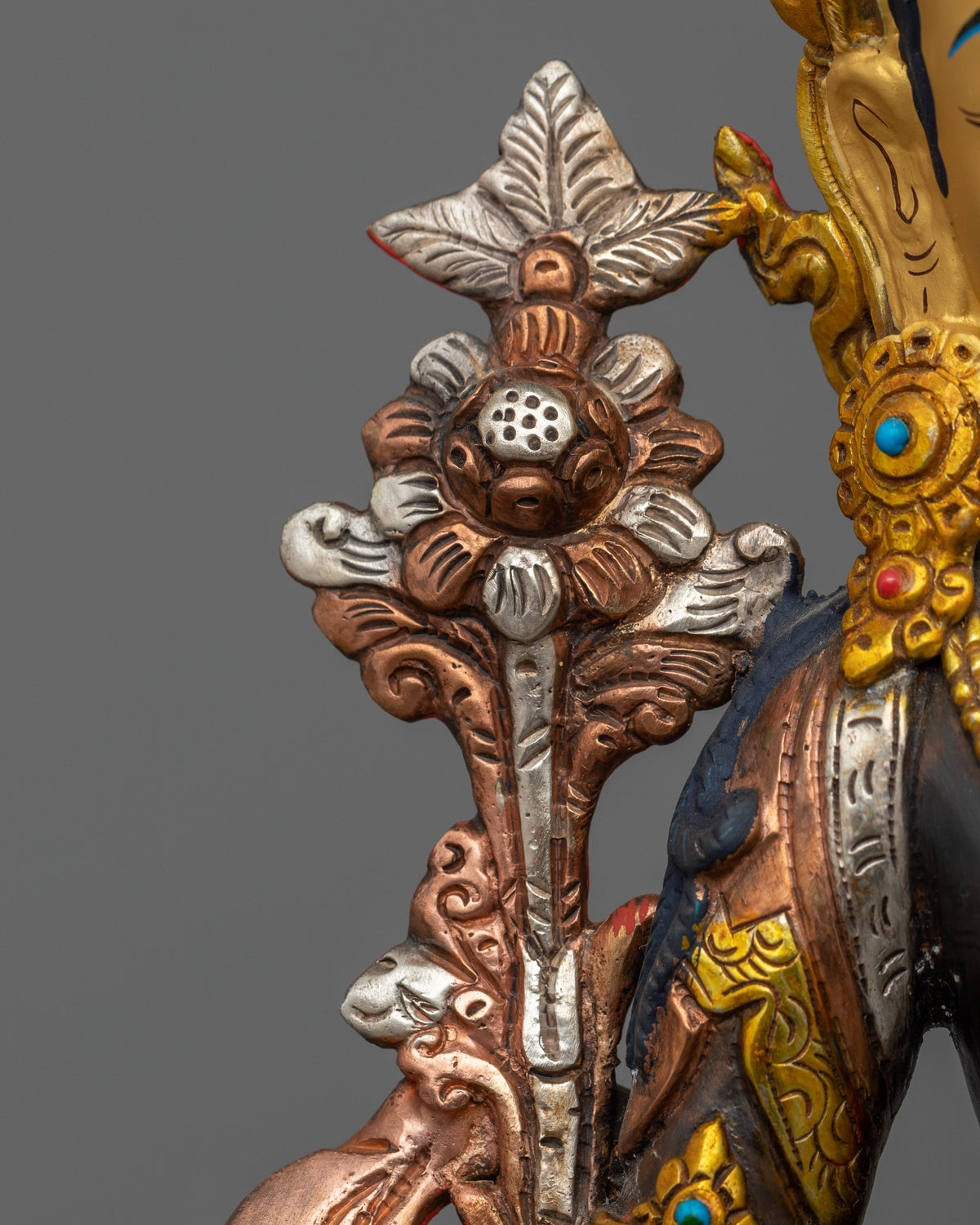 Elegant 14.5" White Tara Goddess Buddhism | Embrace the Compassionate Spirit of Tara Statue