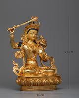 manjushree-bodhisattva-sculpture