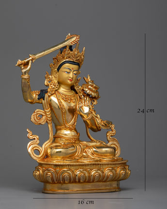 manjushree-bodhisattva-sculpture