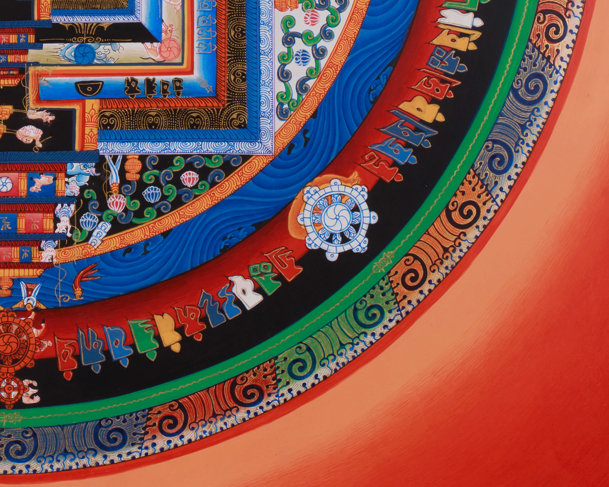 Buddhist Art Of Kalachakra Mandala | Vajrayana Buddhism