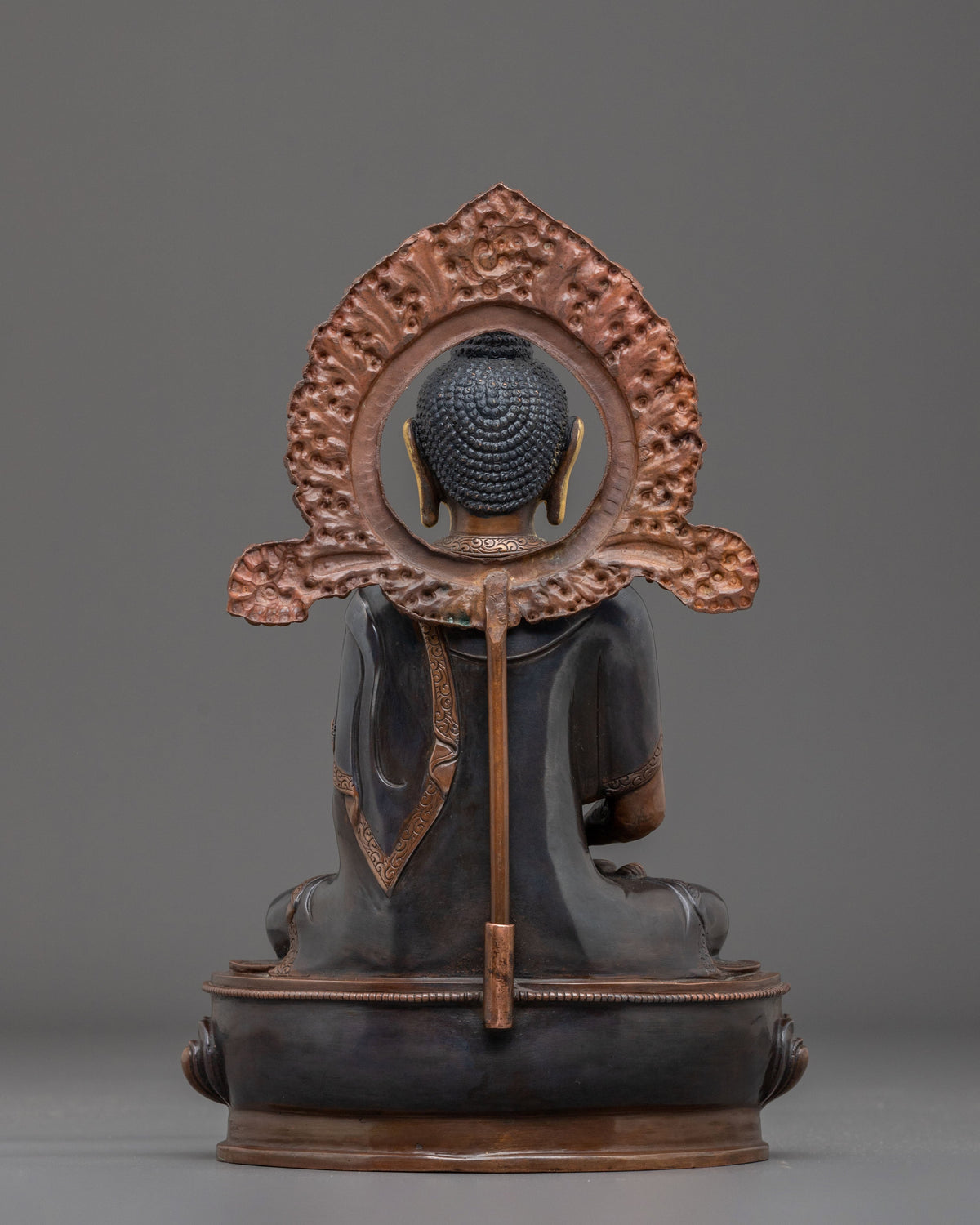 Pure Land Buddha Amitabha Statue | 24K Gold Gilded Buddhist Sculpture
