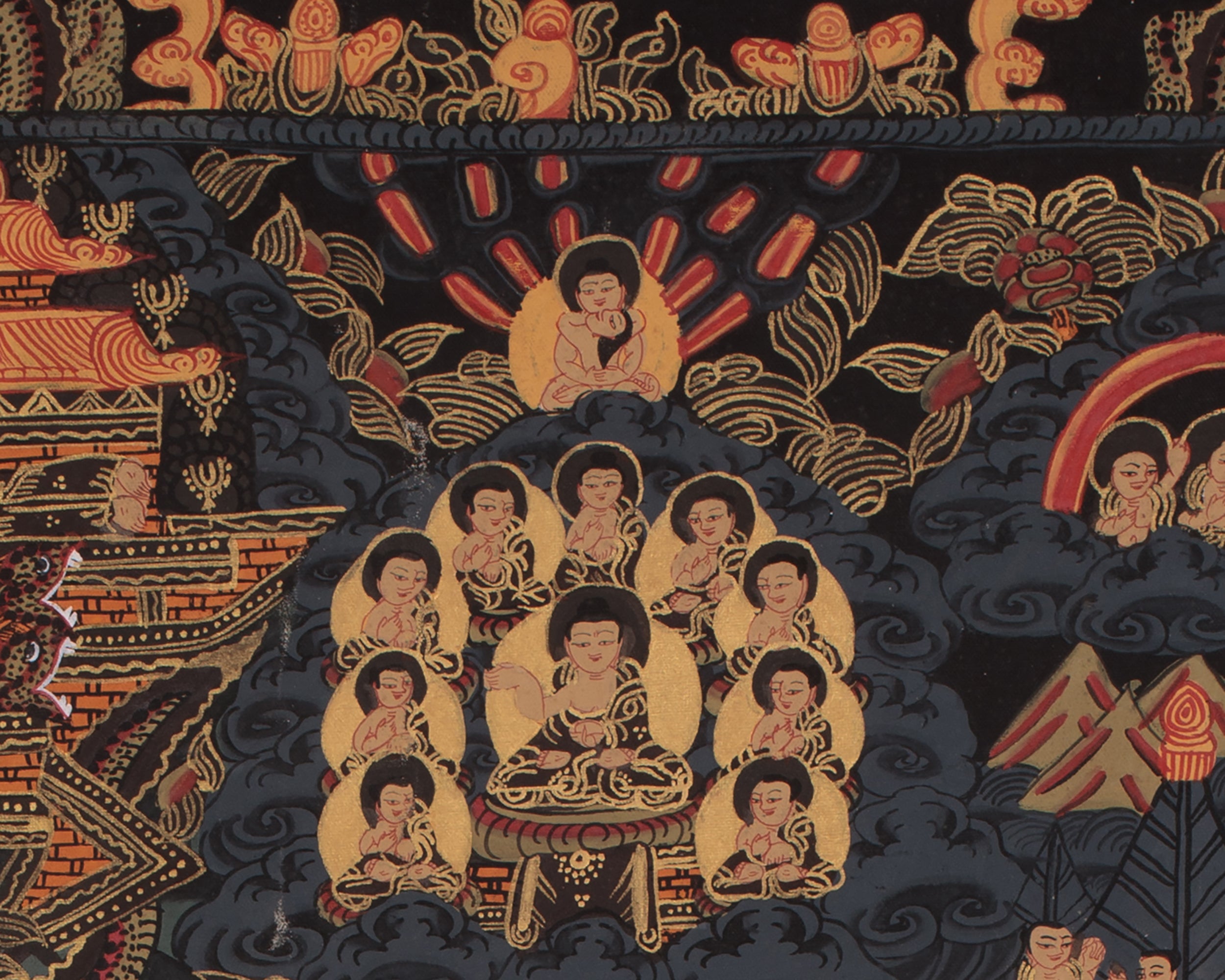 Shakyamuni Buddha Life Story Art | A Visual Journey Through the Buddha’s Path of Awakening