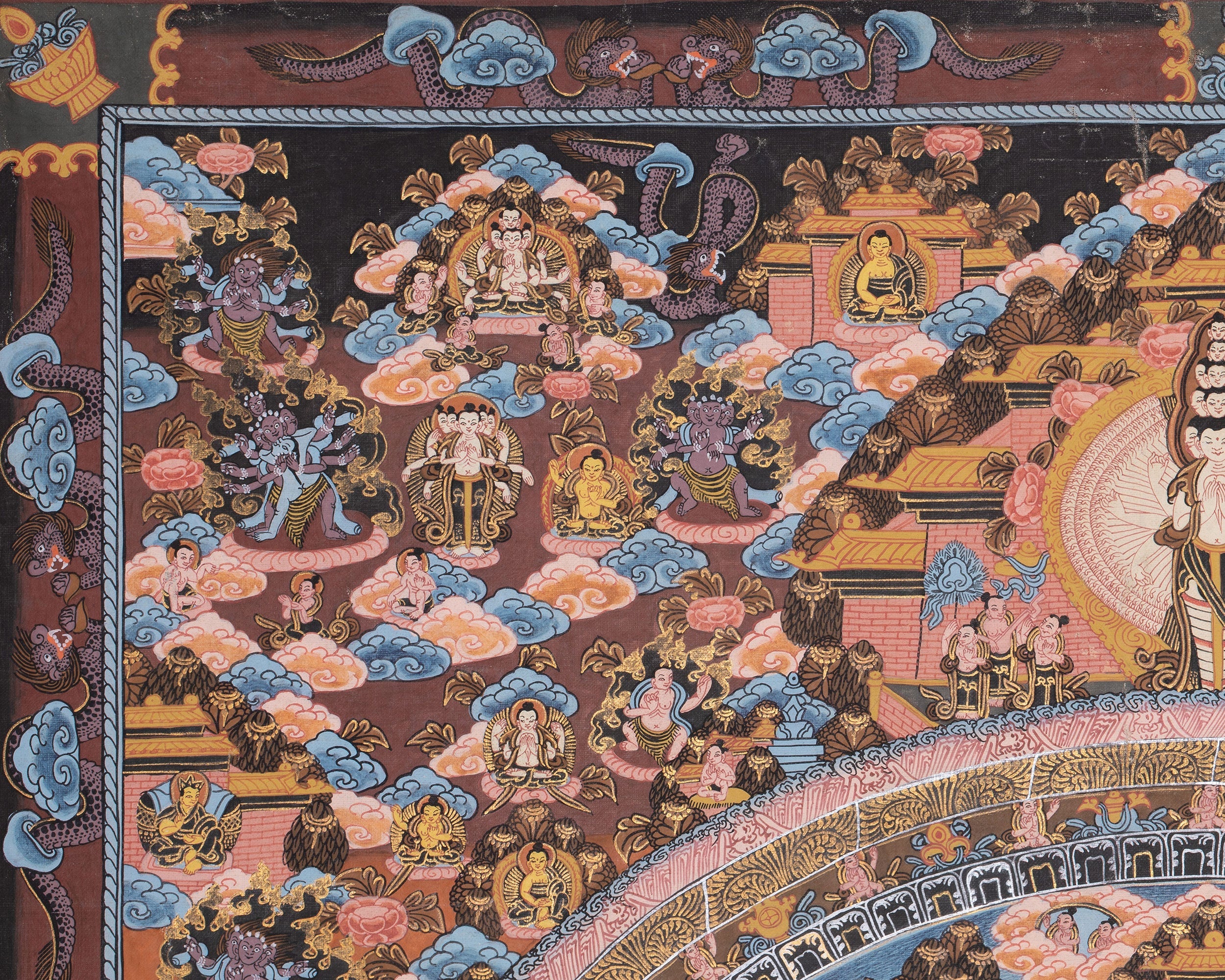 Shakyamuni Buddha Mandala Artwork | A Sacred Gateway to Enlightenment