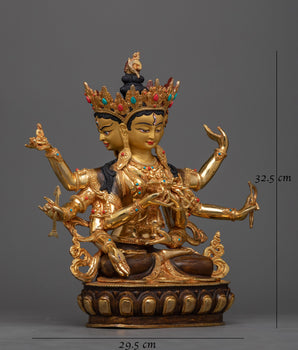 Female Deity Namgyalma Statue | Guardian of Longevity and Healing