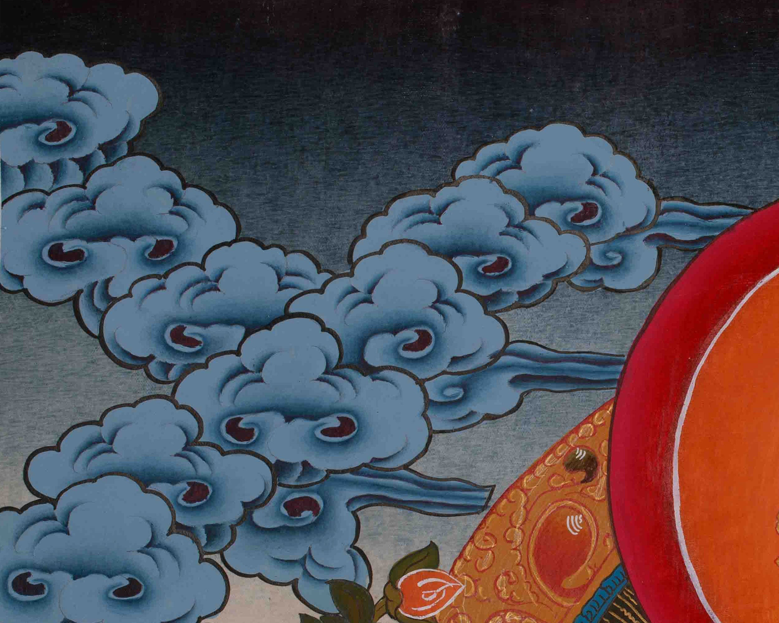 Himalayan White Tara Thangka | Sacred Buddhist Longevity Artwork