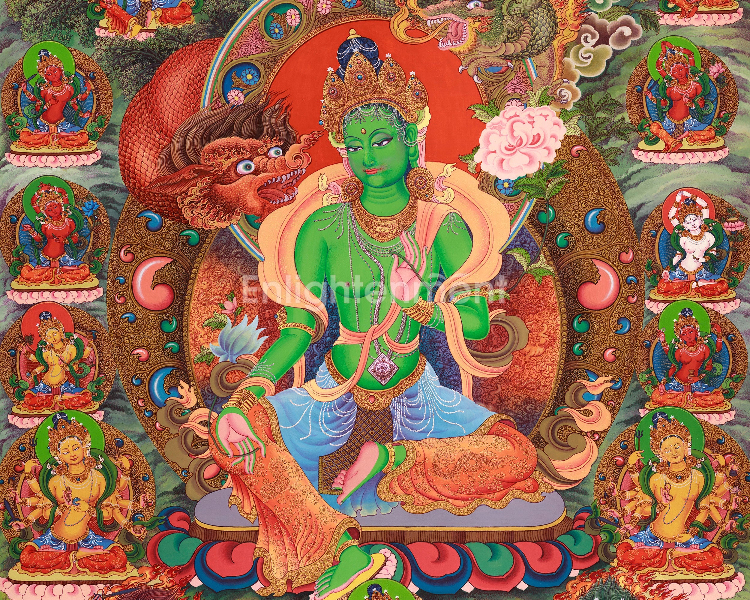 21 Mother Taras | Manifestations of Compassionate Activity