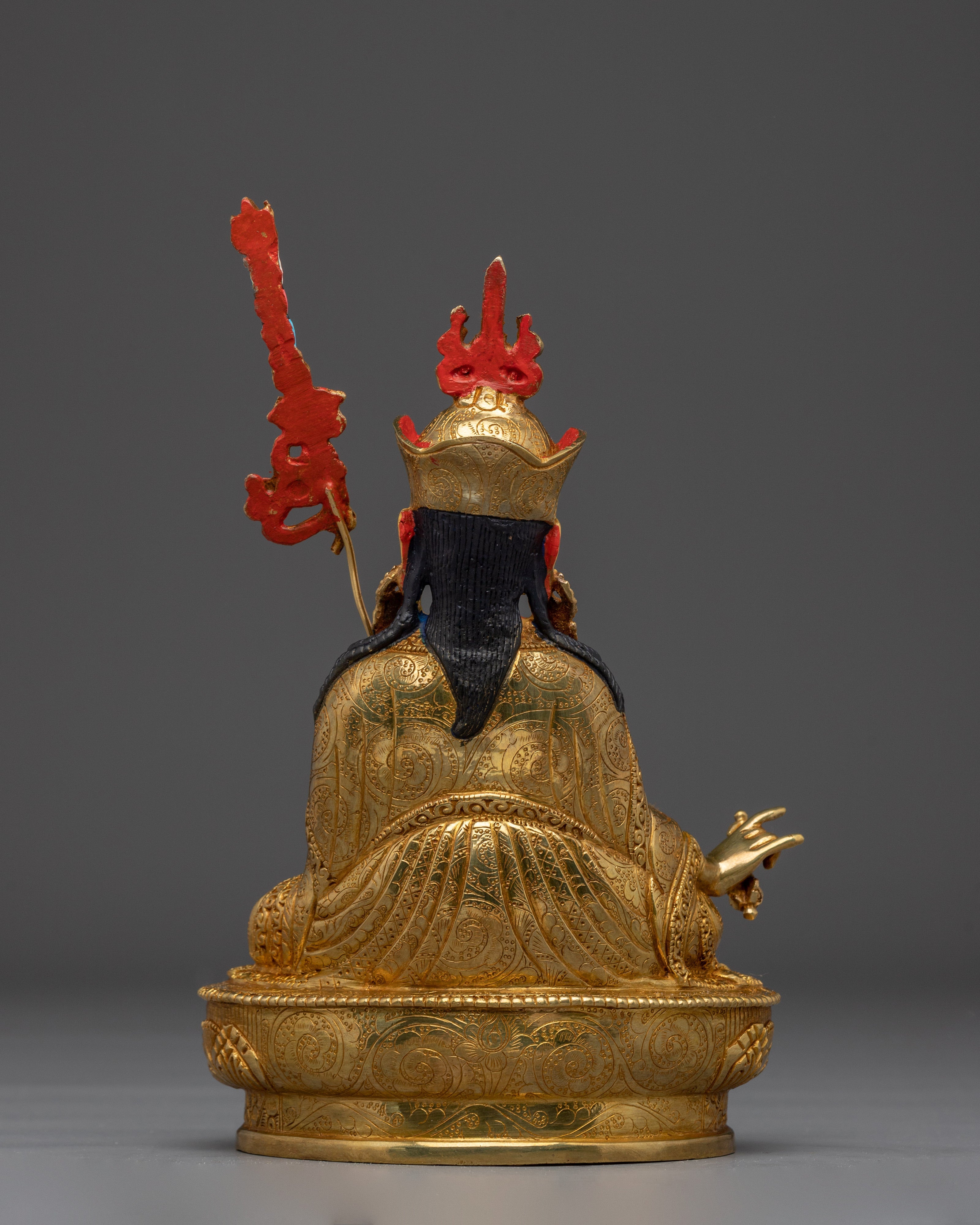 Radiant Guru Rinpoche Statue | Vajra Master Padmasambhava Sculpture