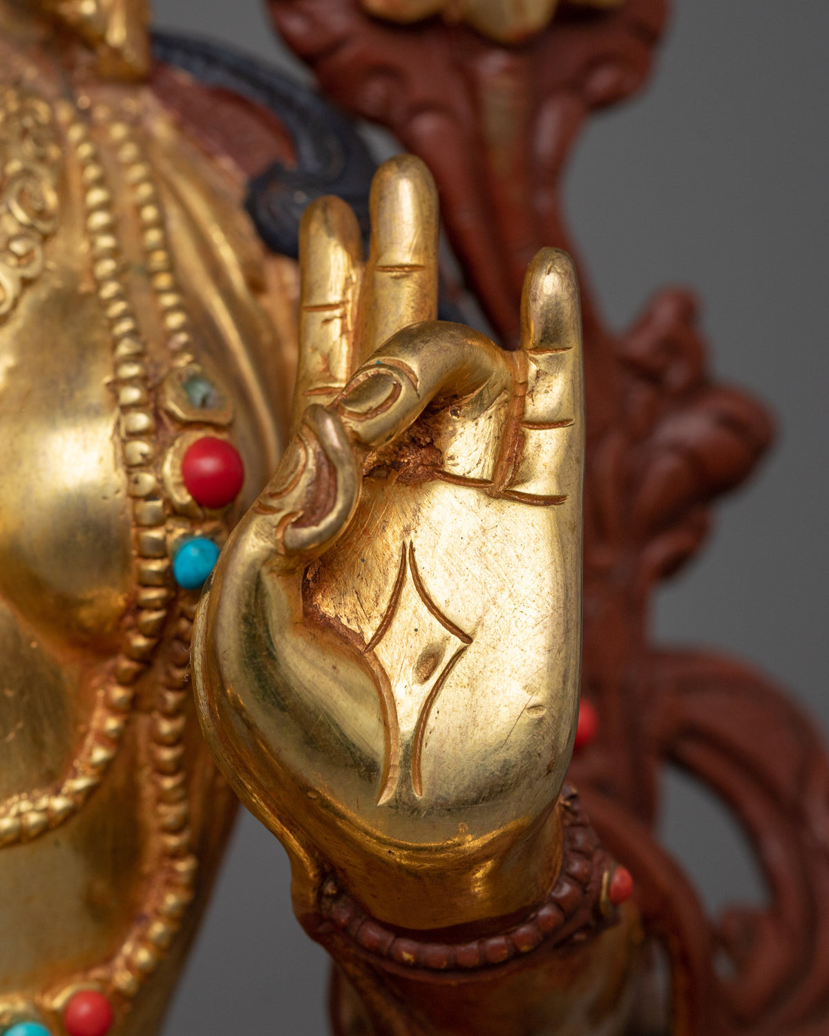 Compassionate Goddess Syamatara Figurine | Mother of All Buddha