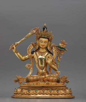  Manjushri Bodhisattva Dharma Statue