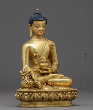 Medicine Buddha Art | Traditionally Crafted Statue