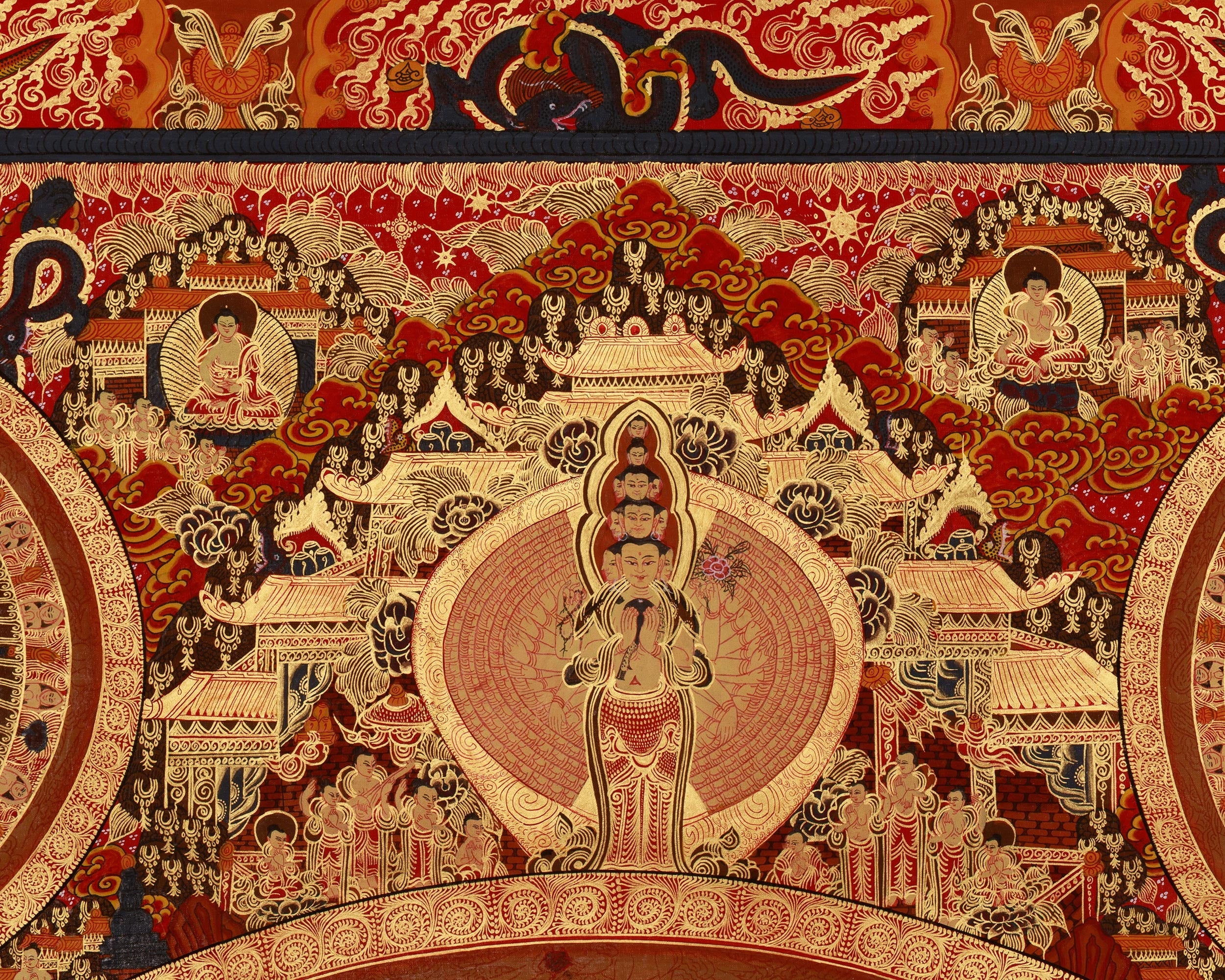 Divine Buddha Mandala | Timeless Symbol of Enlightened Wisdom