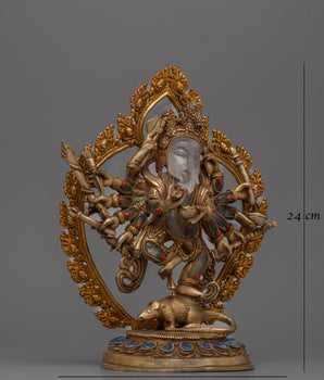 Shree Ganesh Crystal Body Statue | Beacon of Prosperity and Wisdom