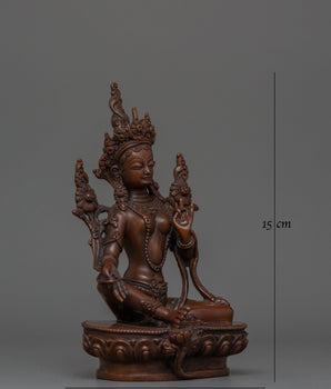 Green Tara in Varada Mudra | Divine Feminine Energy