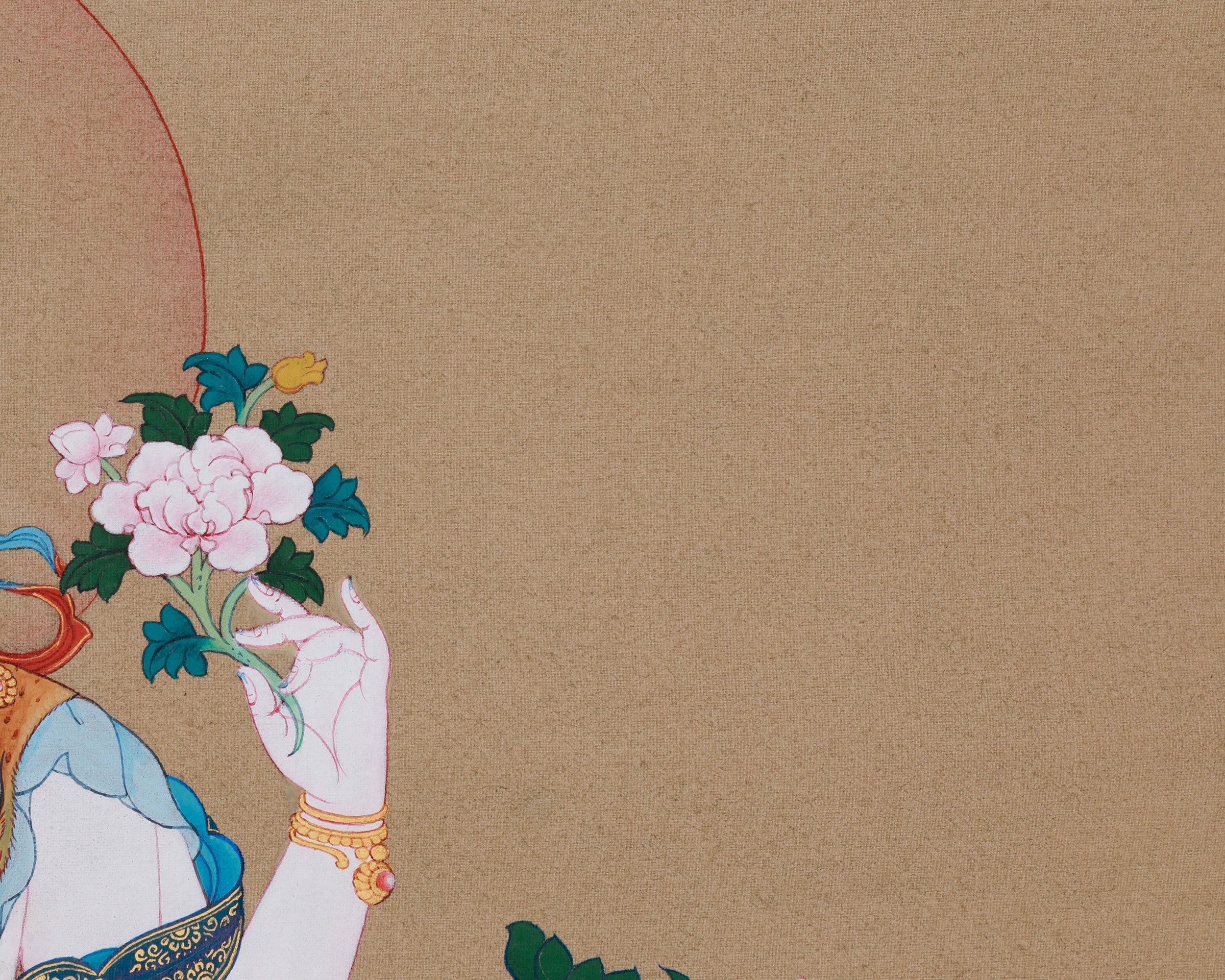 Buddha Chenrezig Thangka | Embodiment of Infinite Compassion
