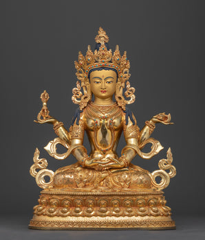 prajna-paramita-handmade-gold-gilded