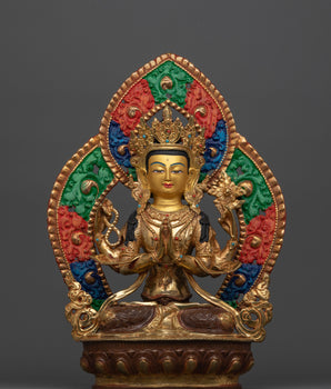 compassionate-deity-avalokiteshvara-statue