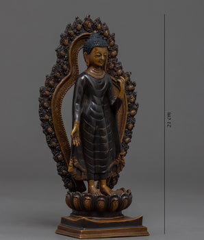 Sculpture of Buddha Siddhartha Gautama | Hand Crafted Himalayan Art