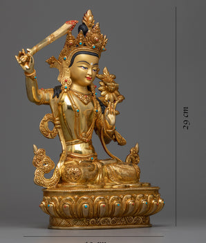manjushri-god-sculpture
