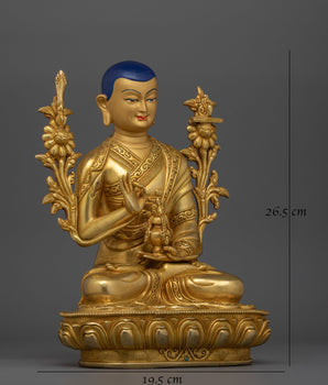 The Great Tibetan Buddhist Philosopher Lama Tsongkhapa Statue