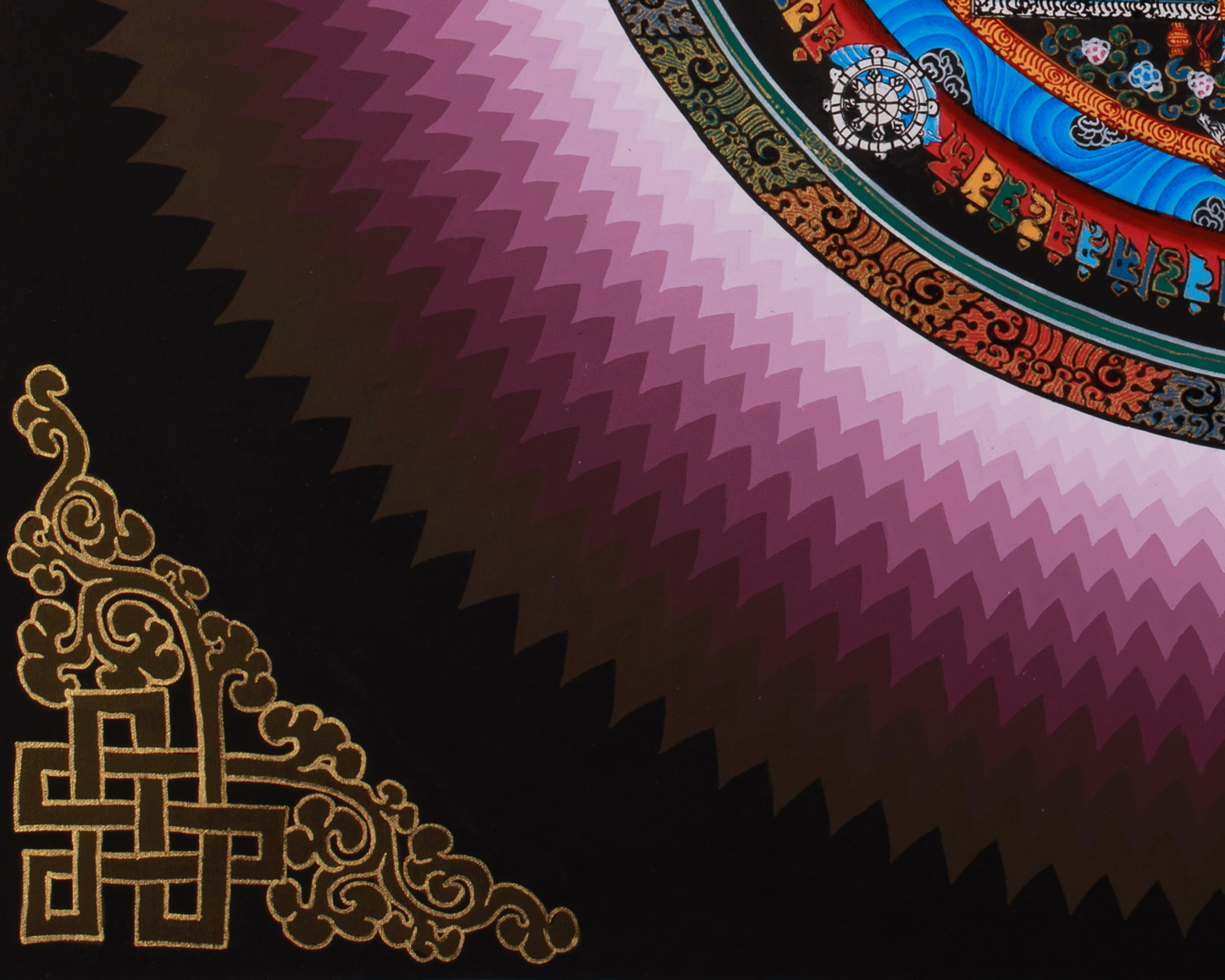 Sacred Buddhist Kalachakra Mandala | Peace, Focus, and Inner Transformation