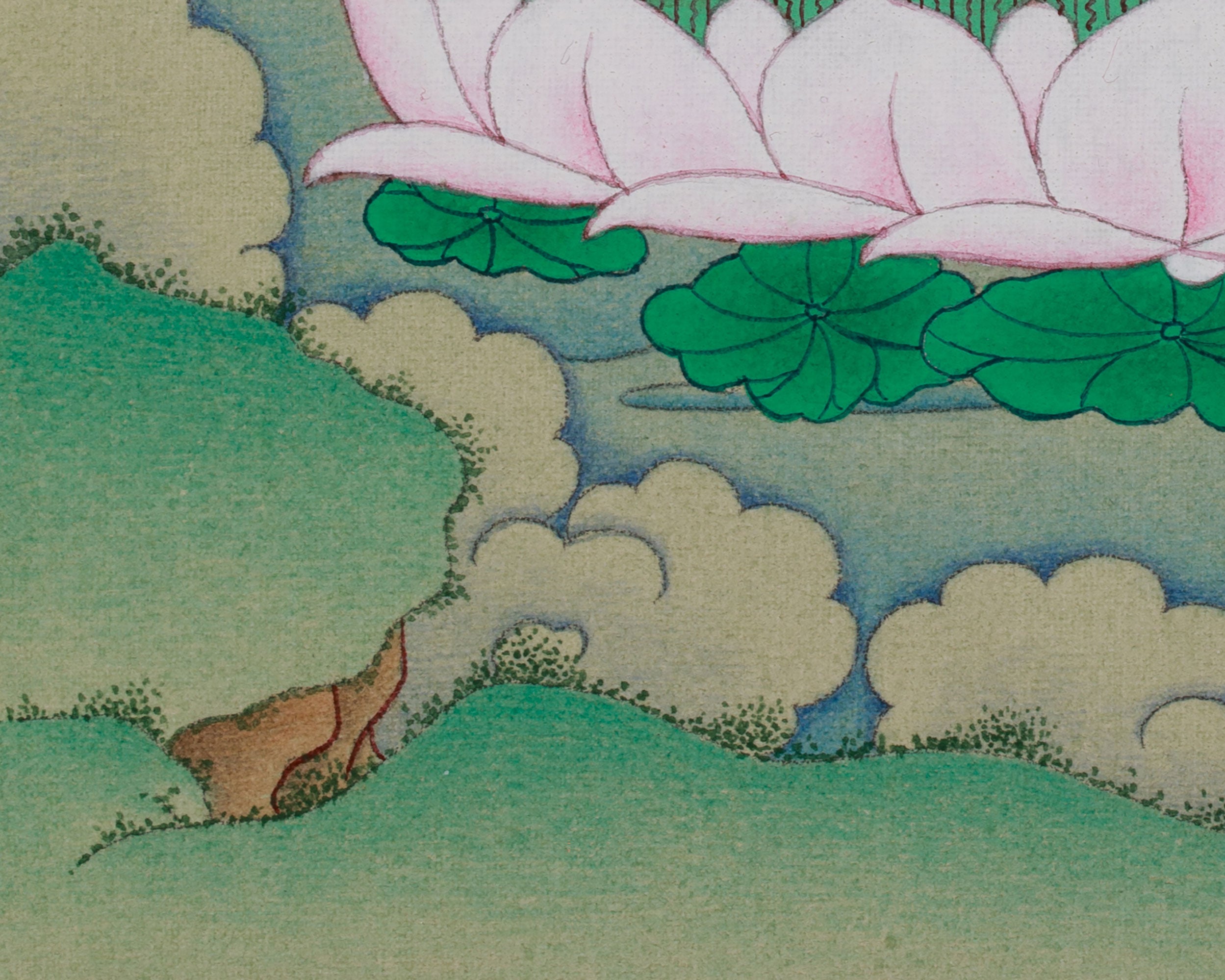 Chenrezig Devotional Thangka | Compassion Deity | Avalokiteśvara Artwork