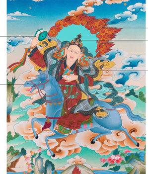 Achi Tsogyal Thangka | Blessing of Achi Chokyi Drolma | Religious Wall Hanging