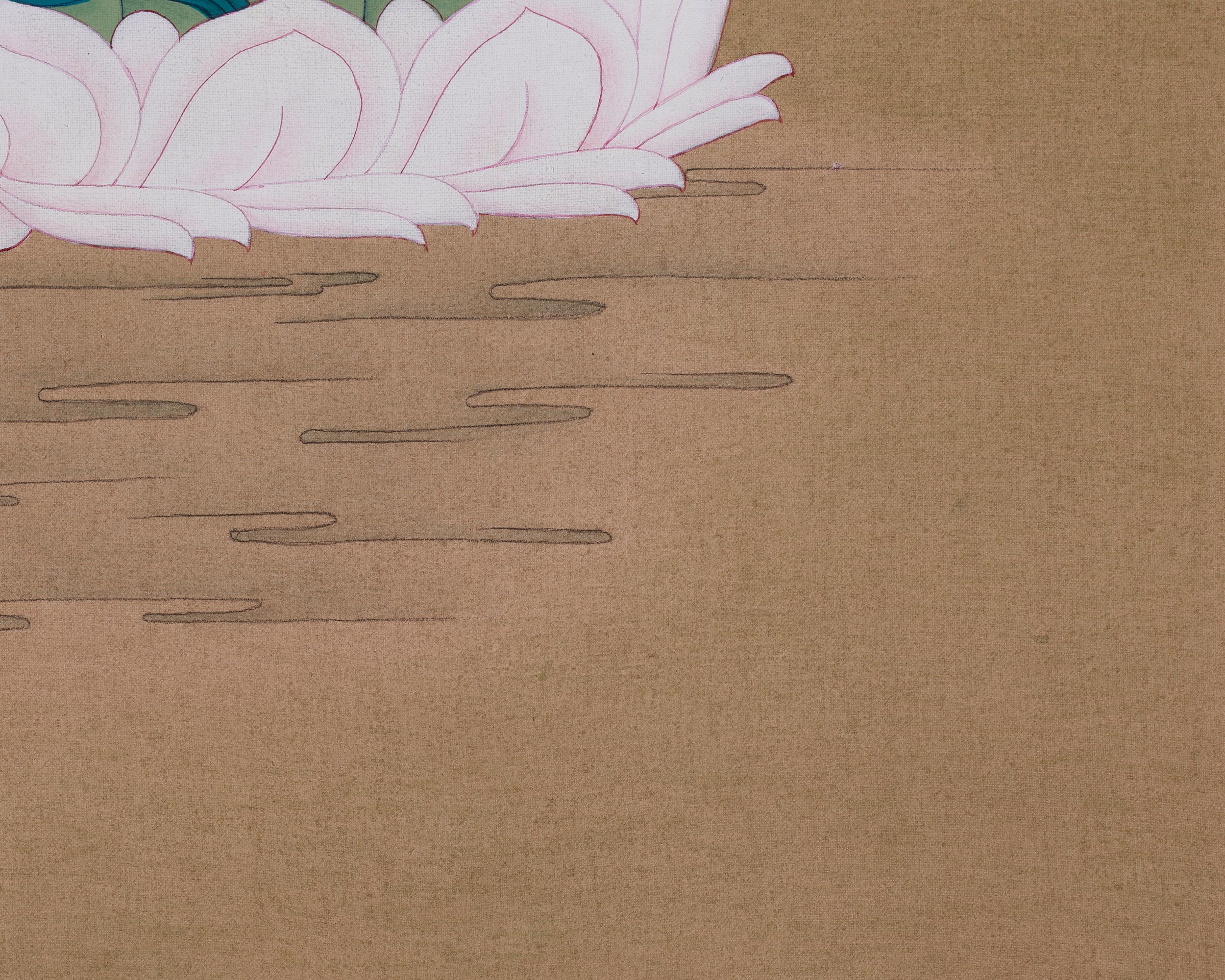 Vajrasattva Purity Deity | Karma Cleansing Ritual Art