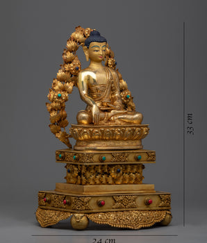 shakyamuni-buddha-on-throne
