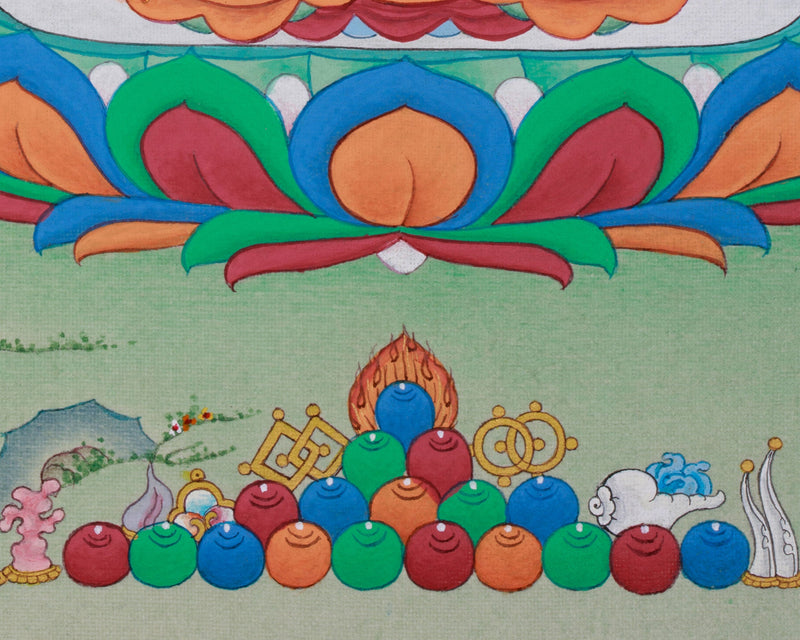 The Peaceful Buddha Shakyamuni | Compact Artwork of Awakened One