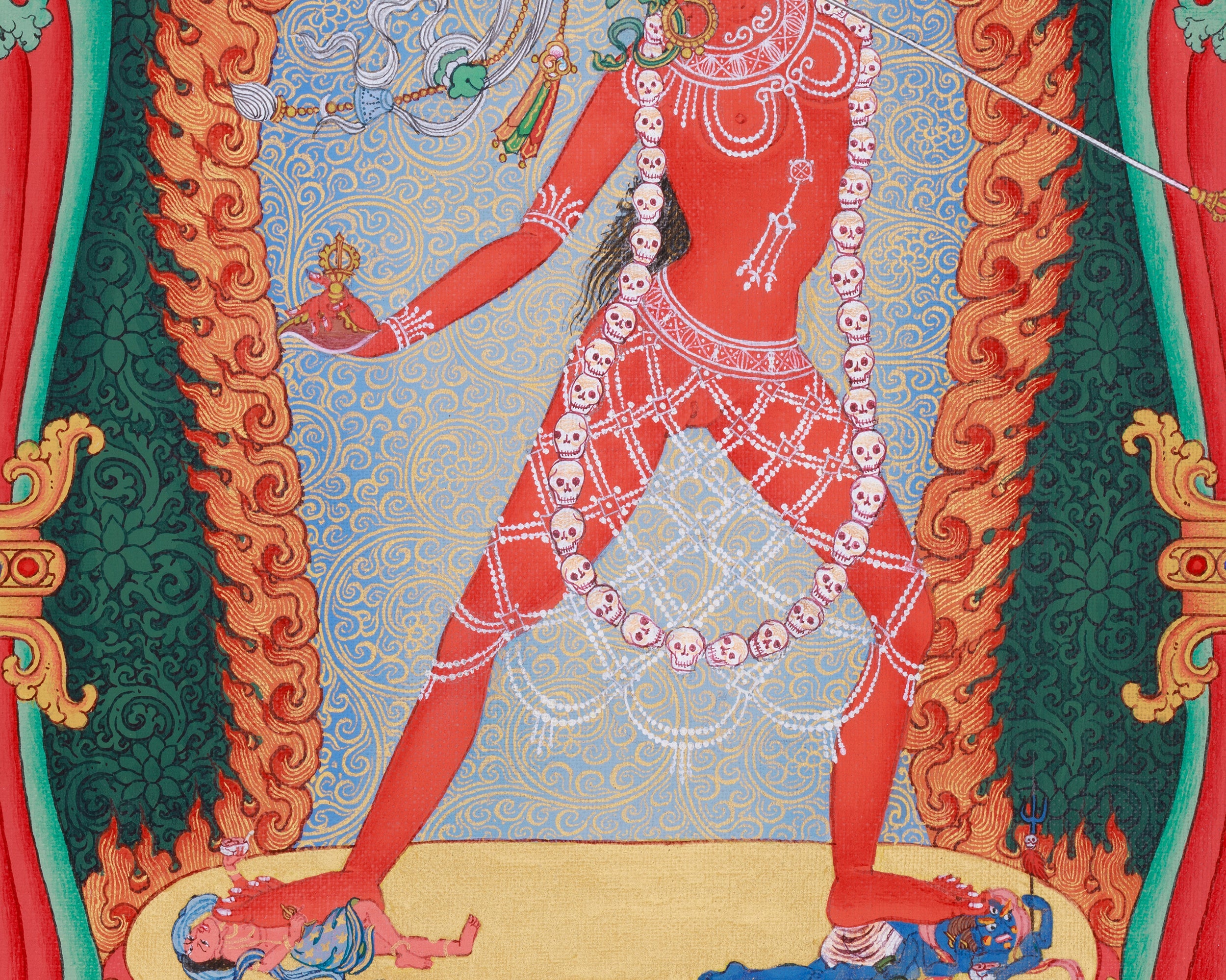 Vajrayogini Thangka | Divine Art of the Goddess of Transformation and Empowerment