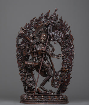 khandro-dorje-phagmo-oxidized-statue