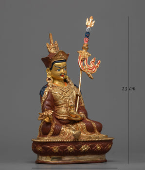 Statue of Guru Vajra Rinpoche | Symbol of Spiritual Authority and Wisdom