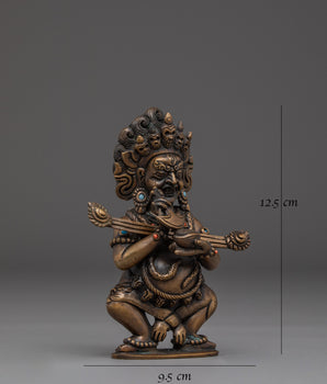 Mini Sakya Mahakala Statue 