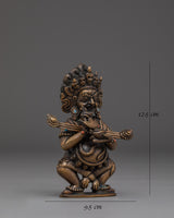 Mini Sakya Mahakala Statue 