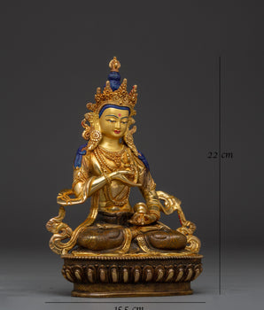 Buddhist Artwork of Vajrasattva - Deity for Purification