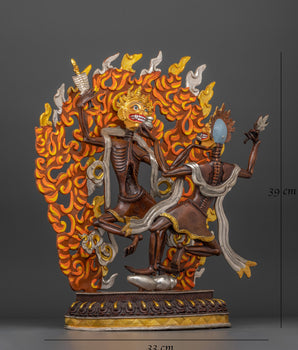 Handcrafted Chittipati Statue | The Lord of the Cremation Grounds