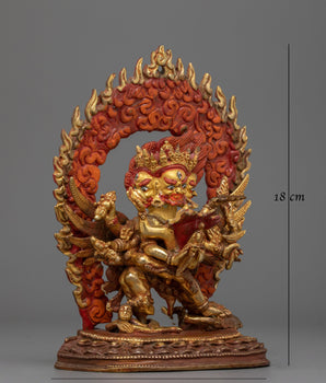 Vajrakilaya Handmade Small Statue | Embodiment of Spiritual Power