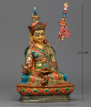 Guru Rinpoche Tantric Deity Statue | Embrace Spiritual Enlightenment