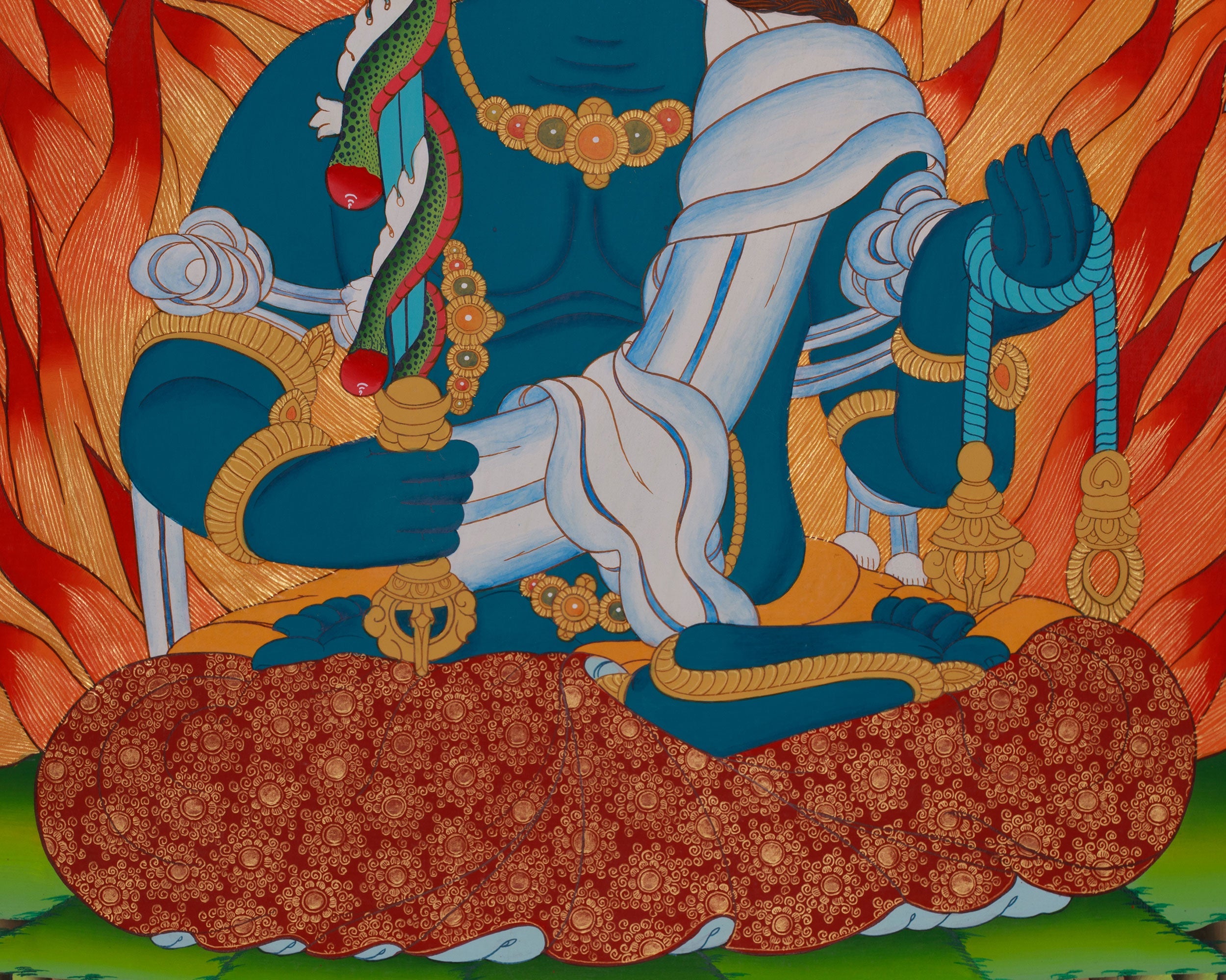 Achalanatha Thangka | Guardian of Wisdom and Obstacle Removal