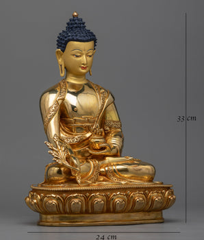 The Buddhist Healing Buddha Statue | Radiating Compassion and Spiritual Wellness