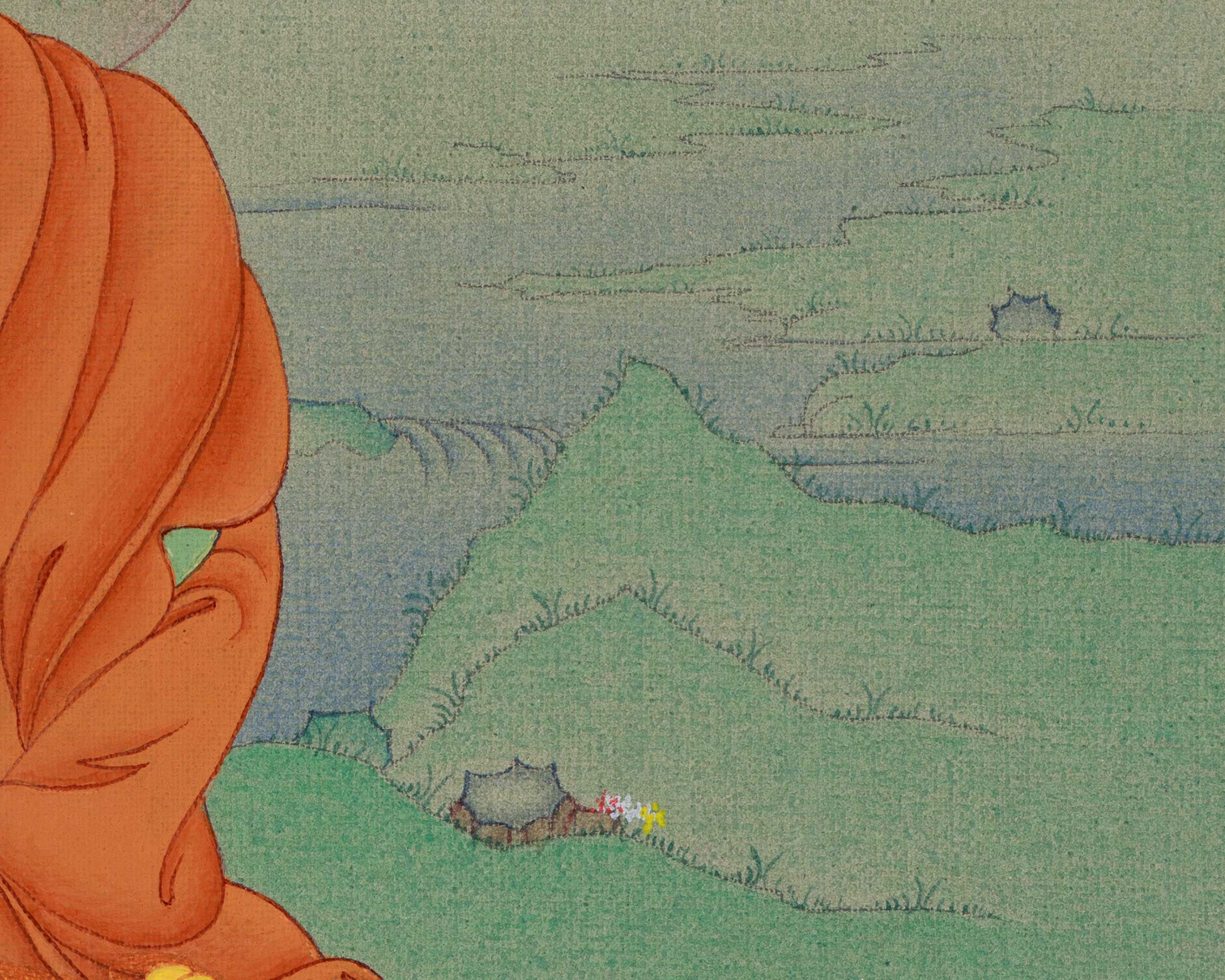 Thangka of Historical Buddha, Shakyamuni | The Enlightened One, Representing Wisdom and Compassion