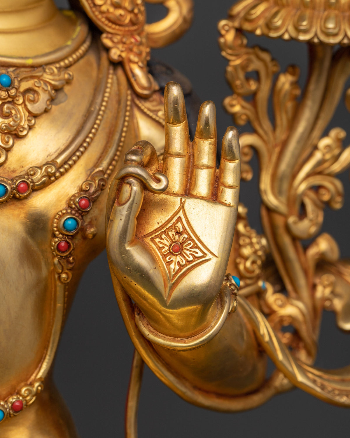 Manjushri an Insightful Deity Statue | Embodiment of Wisdom and Clarity