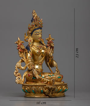 green-tara-guru-sculpture