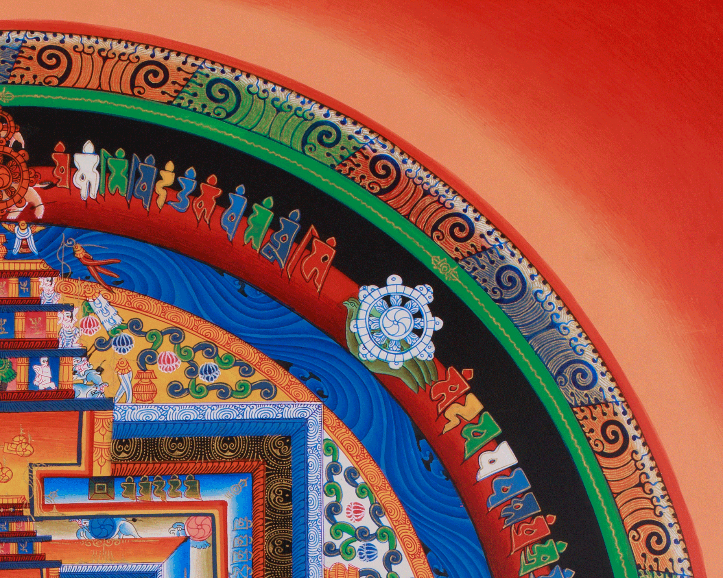 Buddhist Art Of Kalachakra Mandala | Vajrayana Buddhism