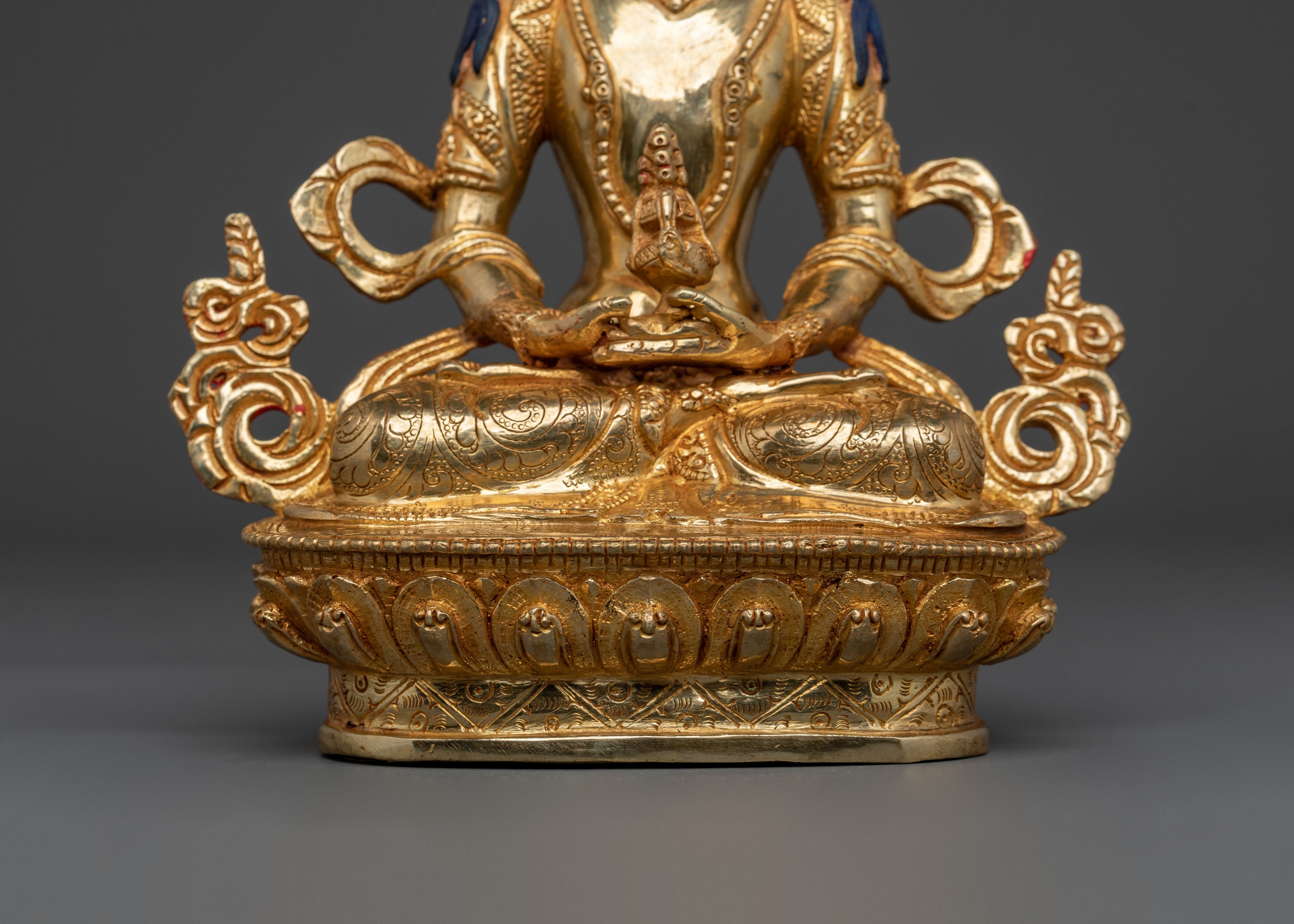 Handmade Tibetan Amitayus Sculpture | Traditional Buddhist Art