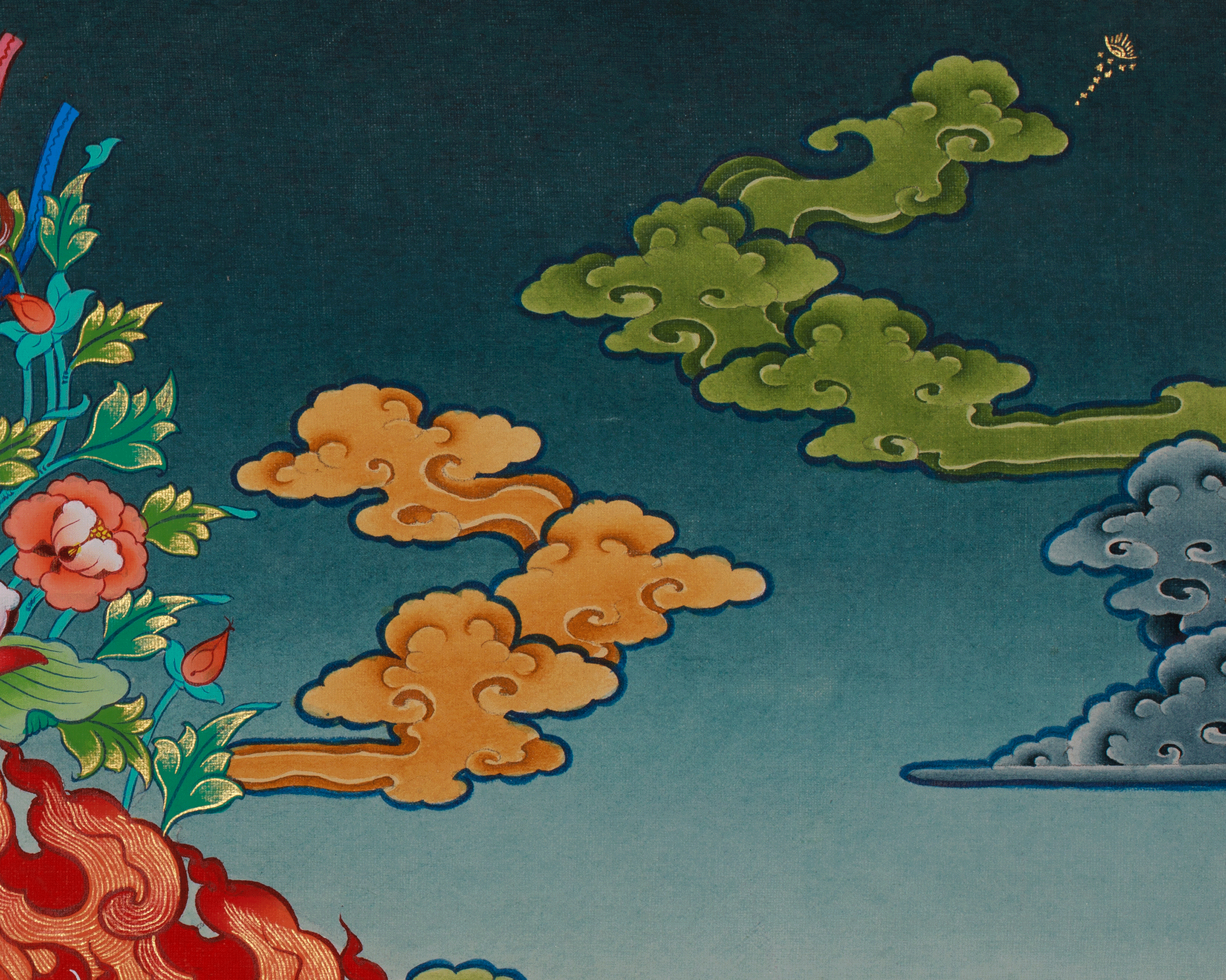 Tantric Vajrayogini Art | Fierce Protector | Tantric Goddess of Transformation