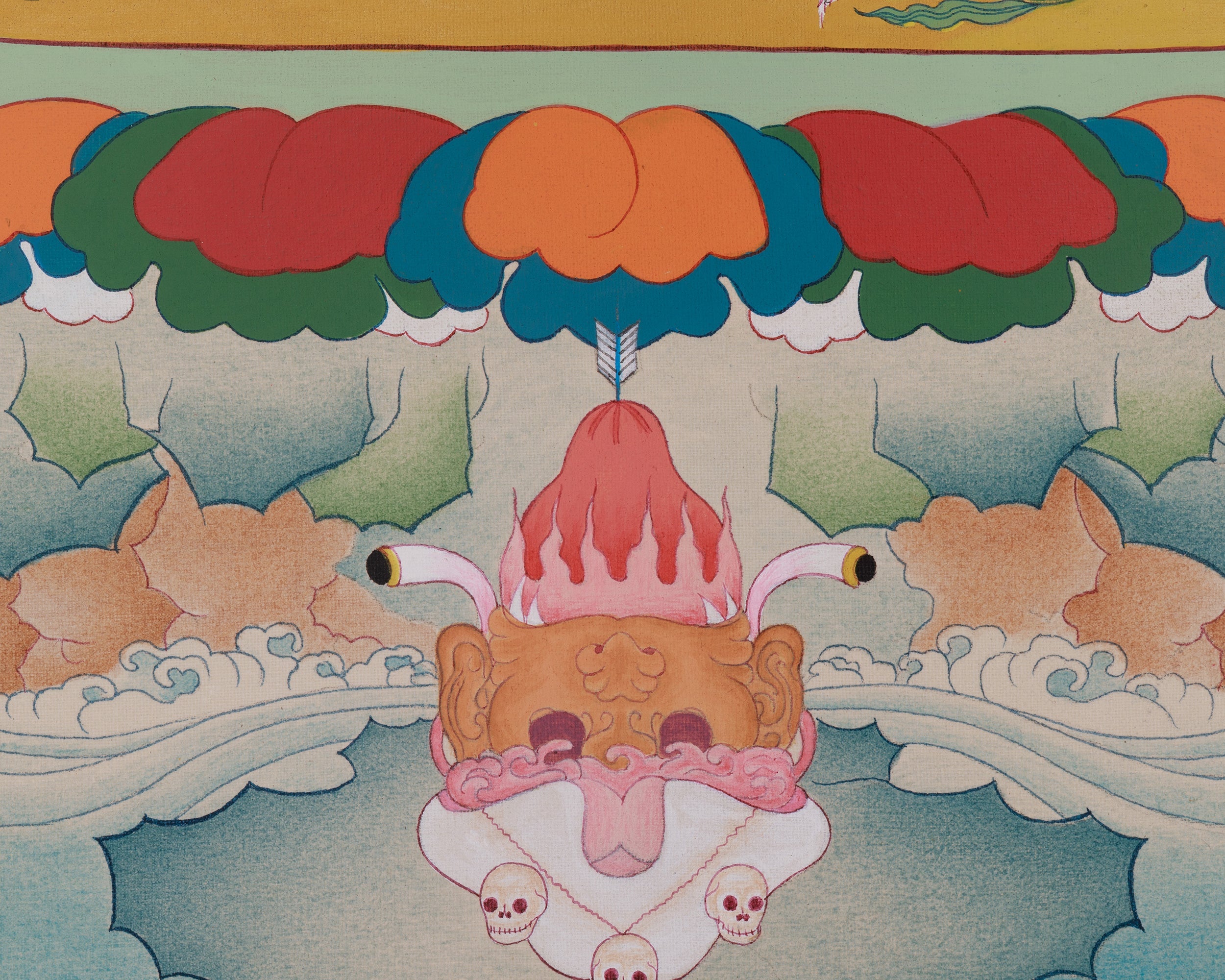 Vajrayogini Spiritual Thangka | Symbolizing Transformation and Enlightened Energy