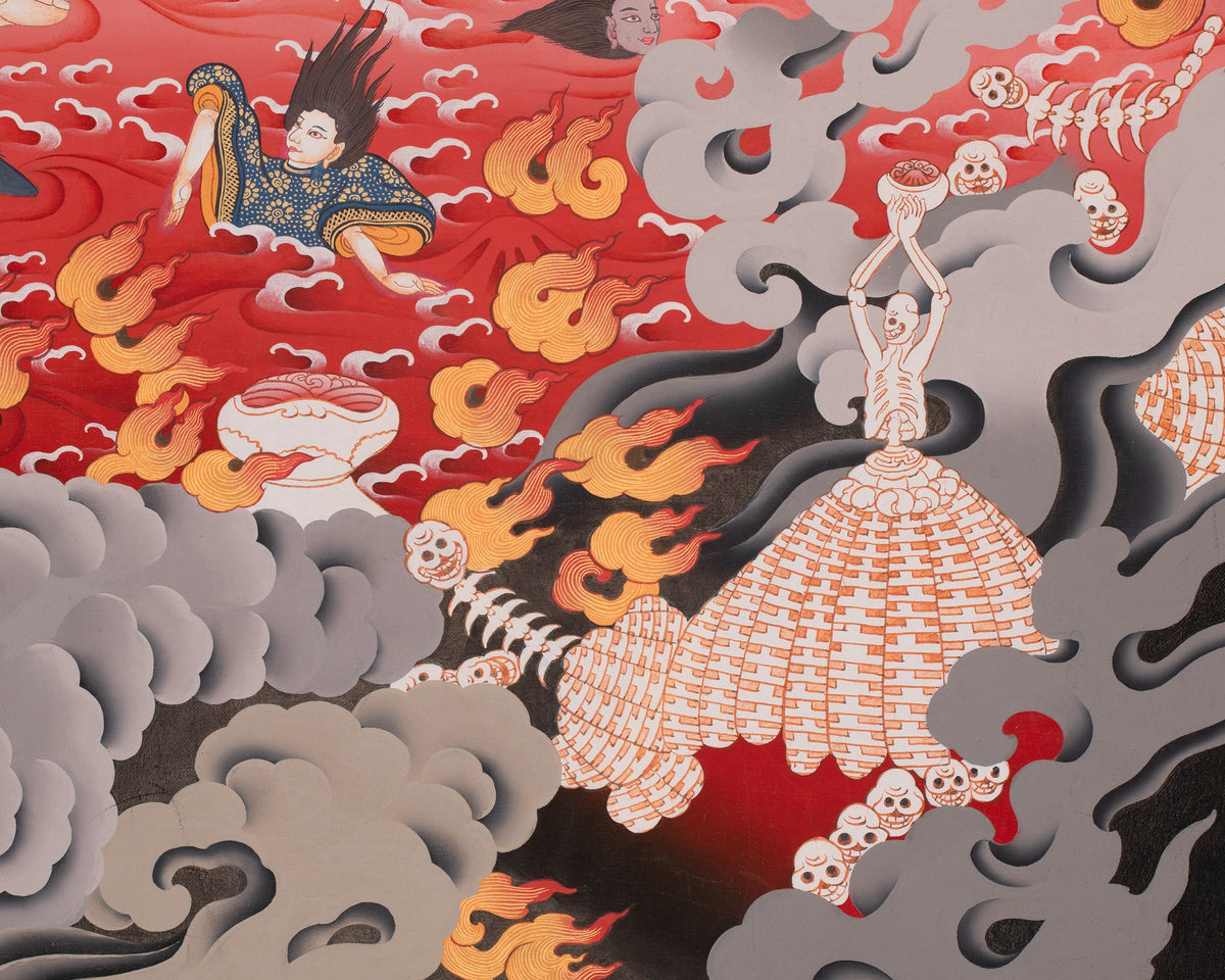 Palden Lhamo Sacred Artwork | The Principal Female Dharmapala